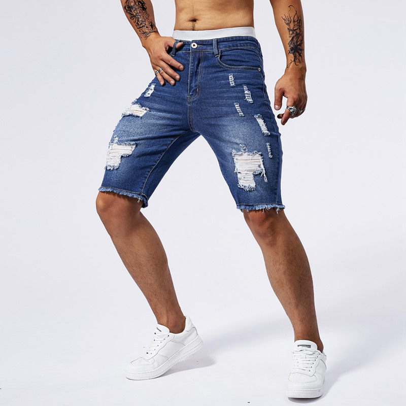 Short en Denim déchiré pour ho - Streetwear Brand Vintage avis et prix