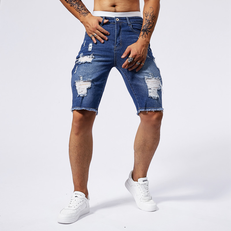 Short en Denim déchiré pour ho - Streetwear Brand Vintage avis et prix