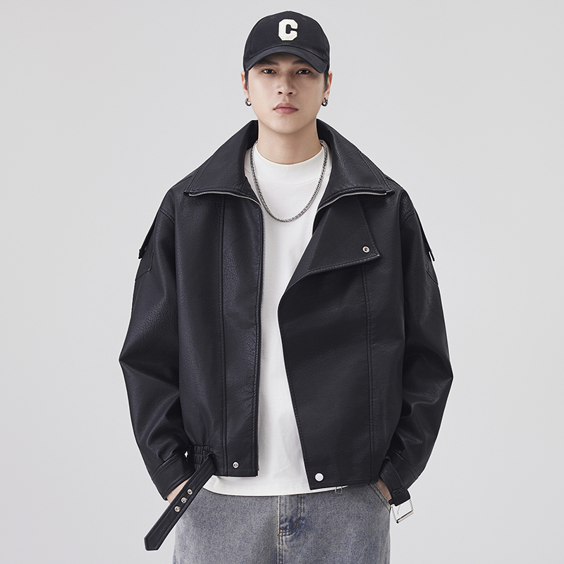 Automne hiver veste en cuir ho - Streetwear Brand Clothing avis et prix
