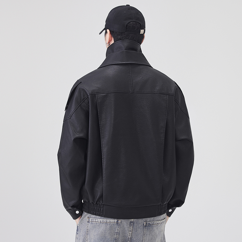 Automne hiver veste en cuir ho - Streetwear Brand Clothing avis et prix