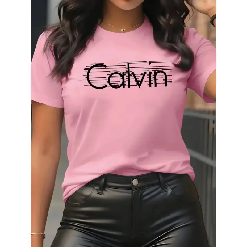 Calvin T-Shirt femme loisirs m - Streetwear Brand Tees avis et prix