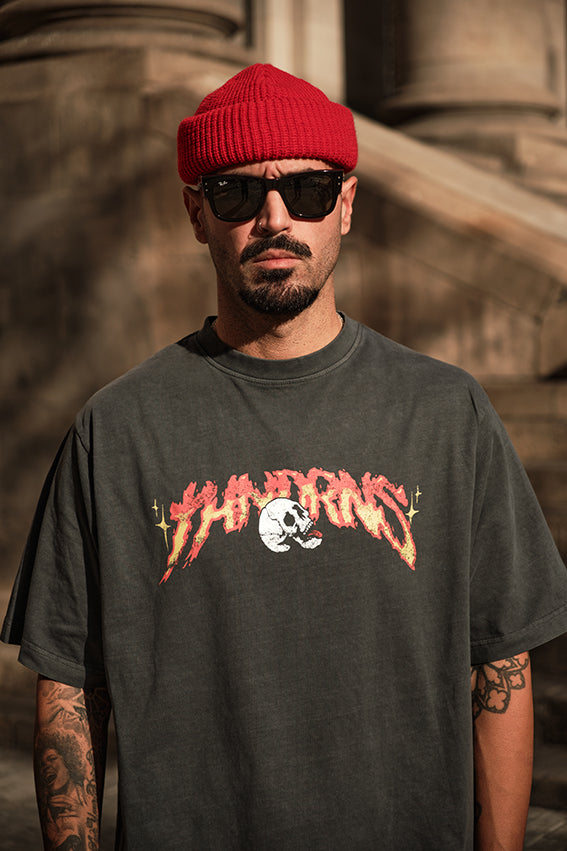 T-shirt en coton avec illustra - Streetwear Brand Clothing avis et prix
